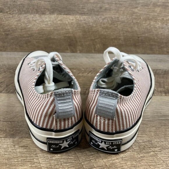 Converse Chuck 70 Crafted Stripe Clay Womens Sz 6.5 Shoes A00474C Sneakers NEW - Picture 5 of 9